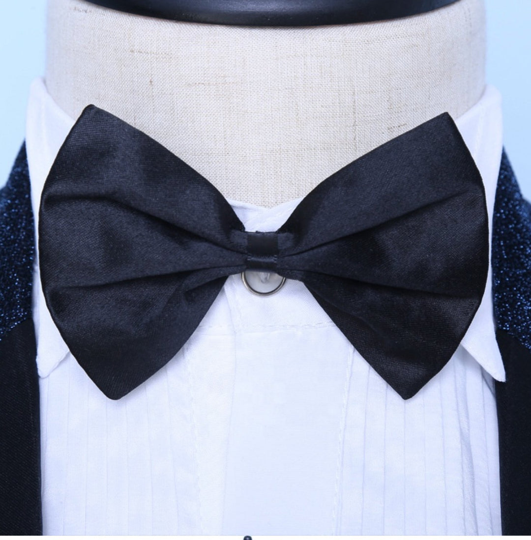 2023 Shiny Dress Suits Formal Lapels Two Piece Wedding Groom Evening Suits Mens Party Prom Suits-JM8508 - SimonVon Shop