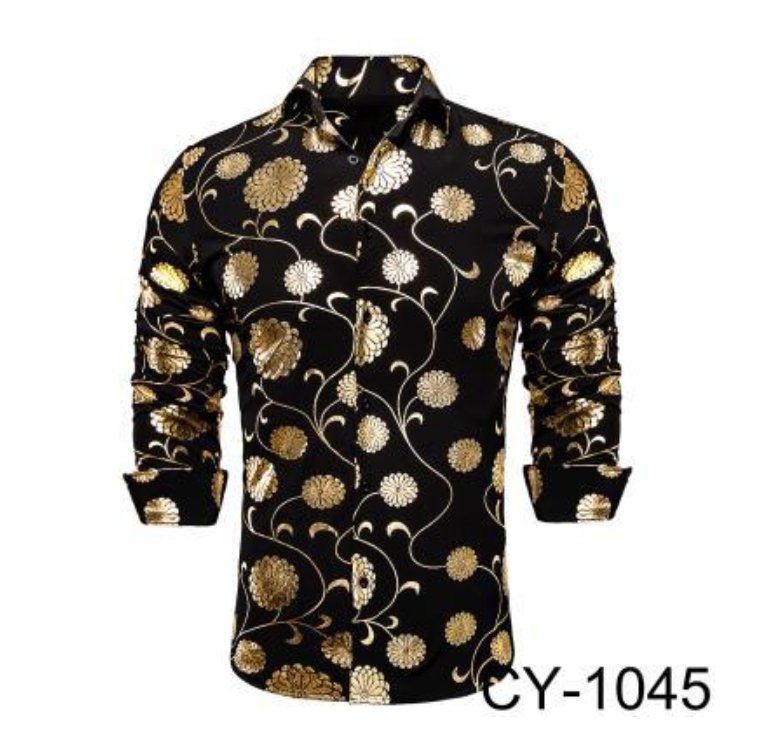 Black Gold Geometry CY-1046 - SimonVon Shop