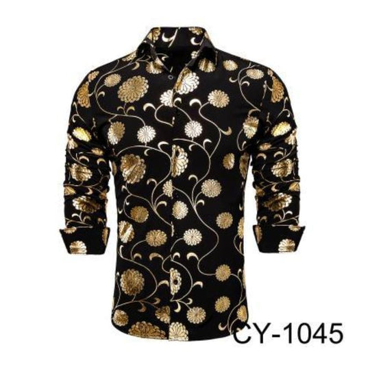 Black Gold Geometry CY-1046 - SimonVon Shop