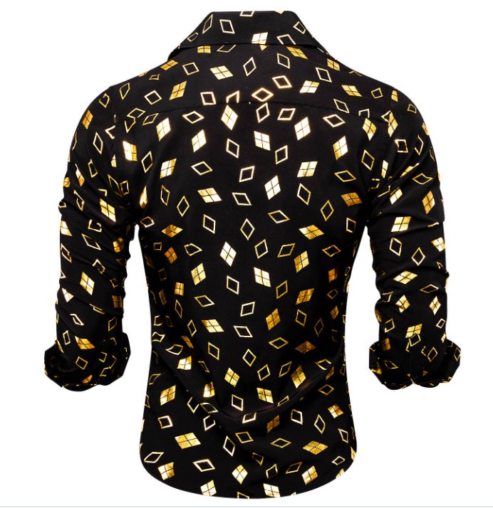 Black Gold Geometry CY-1046 - SimonVon Shop