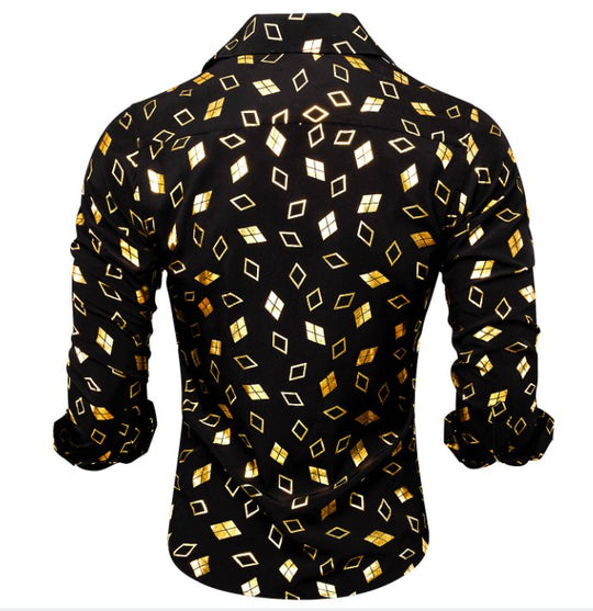 Black Gold Geometry CY-1046 - SimonVon Shop