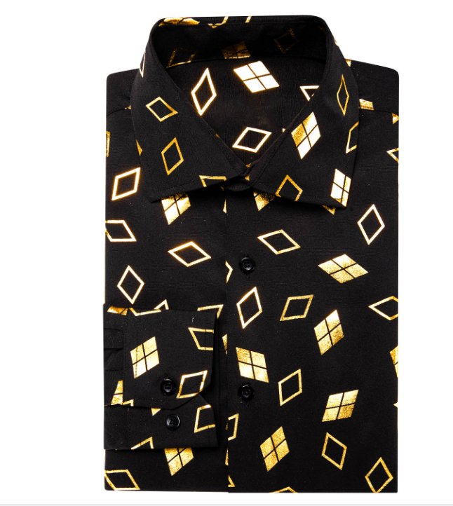 Black Gold Geometry CY-1046 - SimonVon Shop