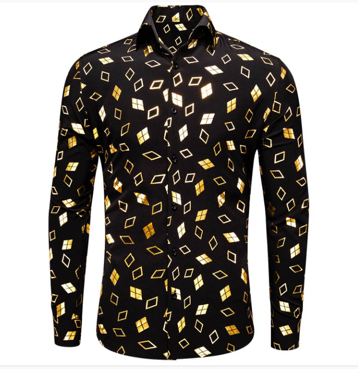 Black Gold Geometry CY-1046 - SimonVon Shop