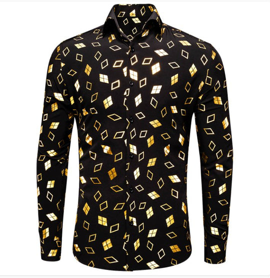 Black Gold Geometry CY-1046 - SimonVon Shop