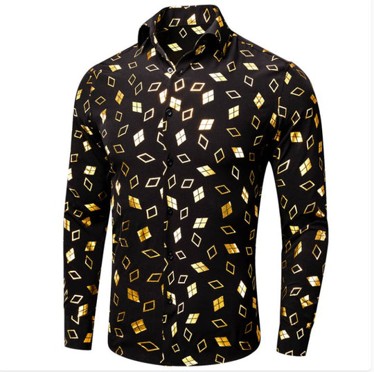 Black Gold Geometry CY-1046 - SimonVon Shop