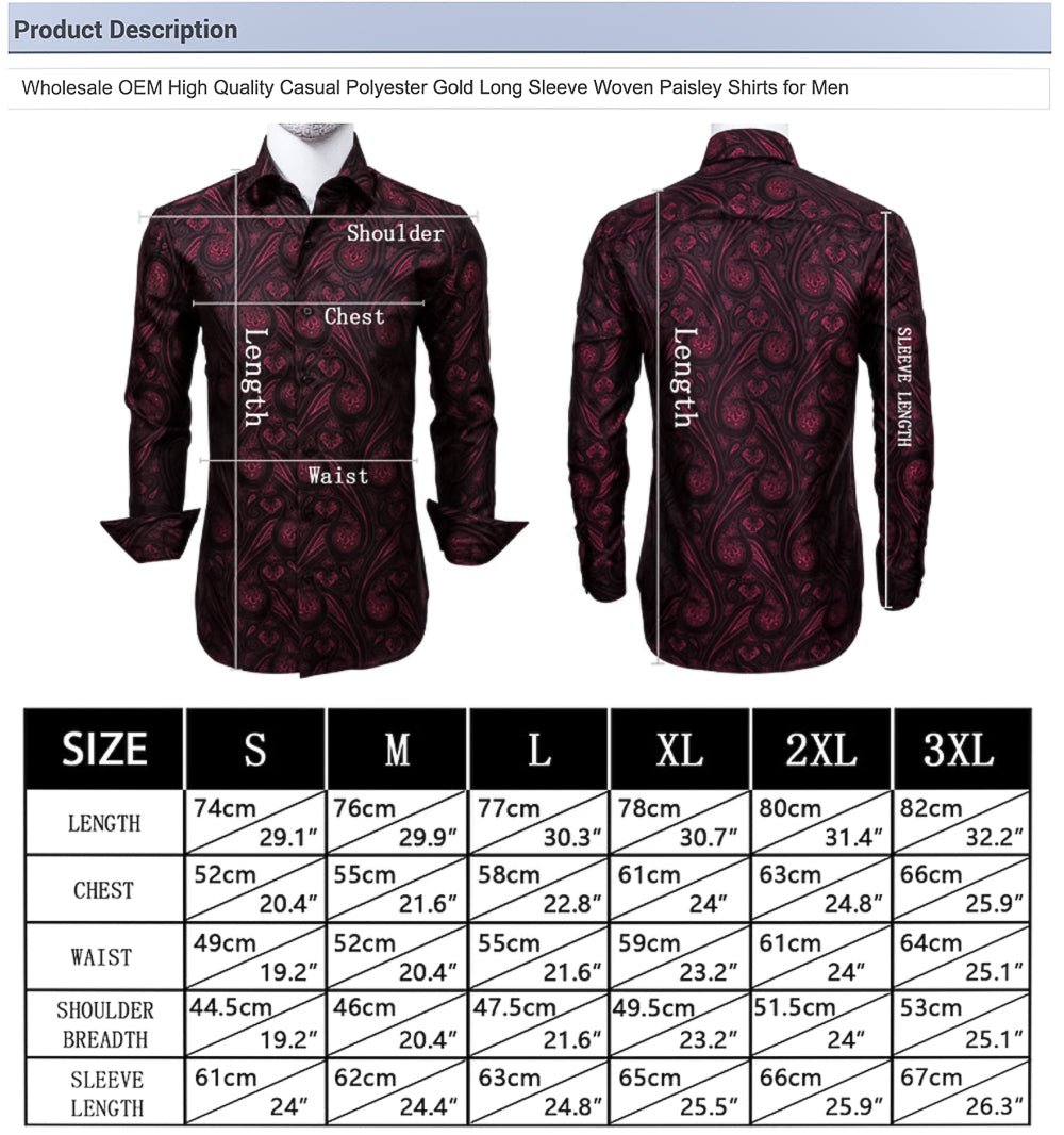 Black Golden Flame Print Novelty Mens Shirt -CY-1026 - SimonVon Shop