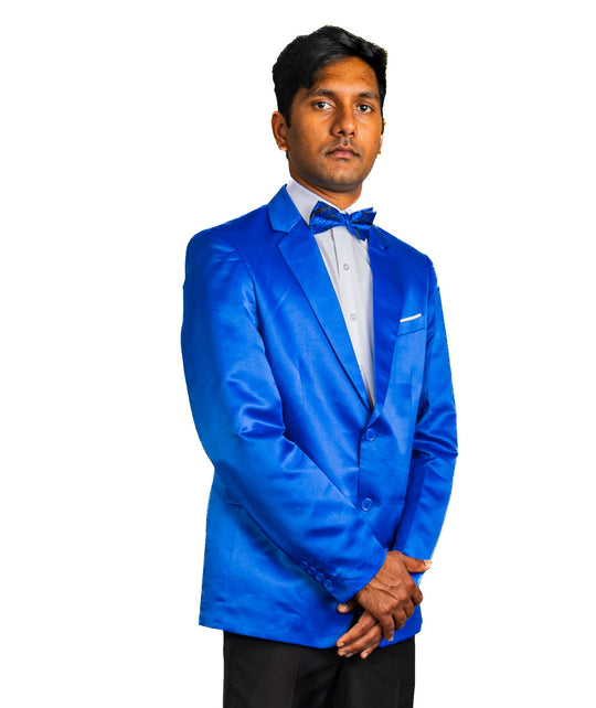 Blue Men's Suit Jacket Slim Fit Coat-XX-1055 - SimonVon Shop