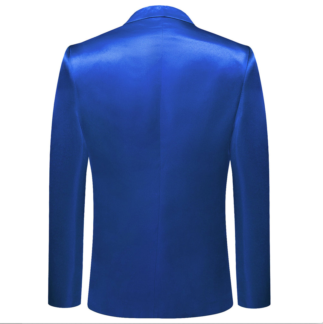 Blue Men's Suit Jacket Slim Fit Coat-XX-1055 - SimonVon Shop