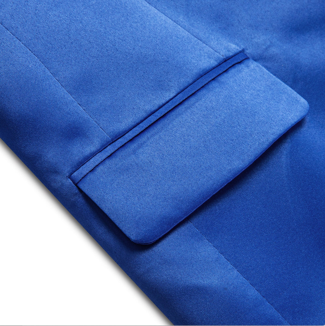 Blue Men's Suit Jacket Slim Fit Coat-XX-1055 - SimonVon Shop