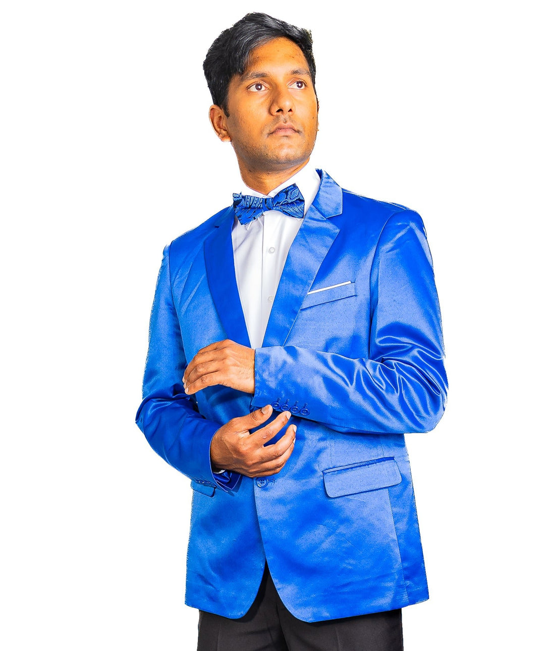 Blue Men's Suit Jacket Slim Fit Coat-XX-1055 - SimonVon Shop