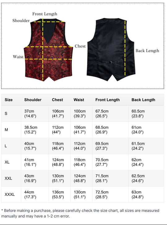 Champagne Solid Satin Waistcoat Vest Tie Handkerchief Cufflinks Set- MJ-0652 - SimonVon Shop