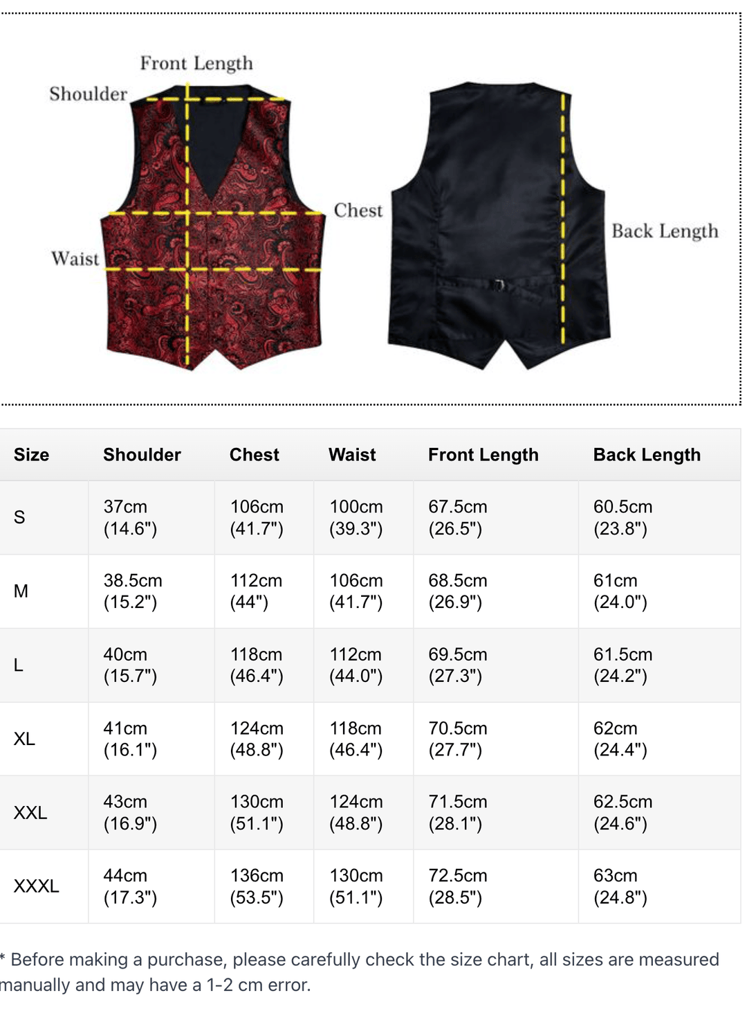 Dark Green Waistcoat Vest Necktie Handkerchief Cufflinks Set-MD-043+ N-8358 - SimonVon Shop