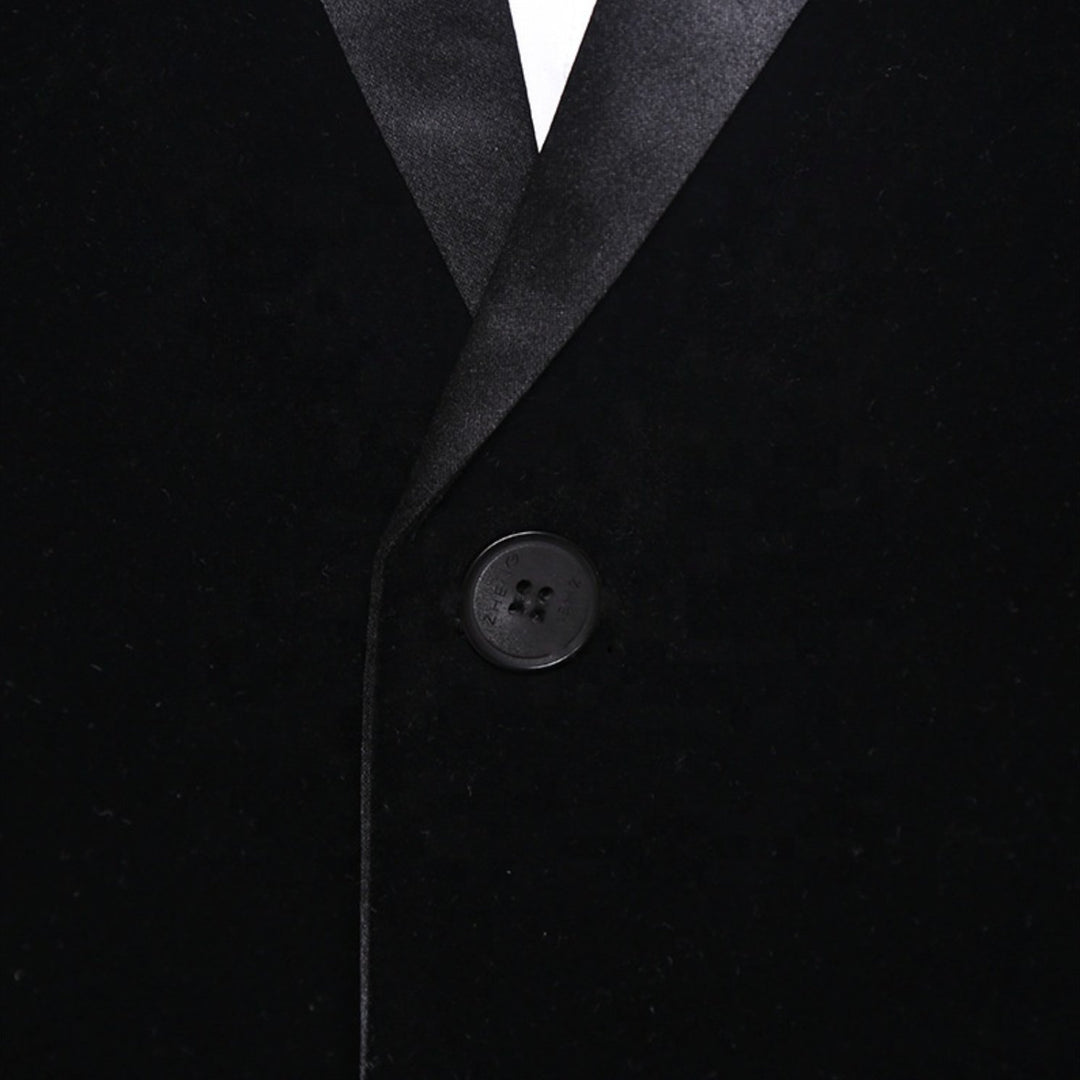 Men's New Personality Trend Fashion Host Clothing MC Dress Performance Suit Adult Performance Suit-JM8507 - SimonVon Shop