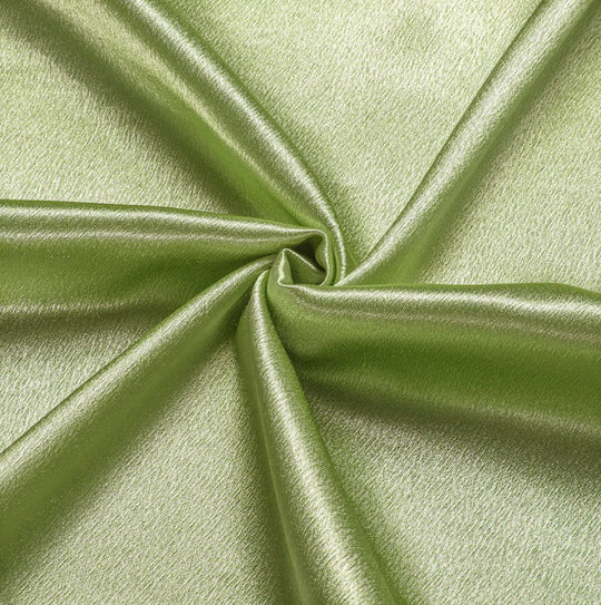 New Apple Green Satin Silk Men's Long Sleeve Shirt-CY-1506 - SimonVon Shop