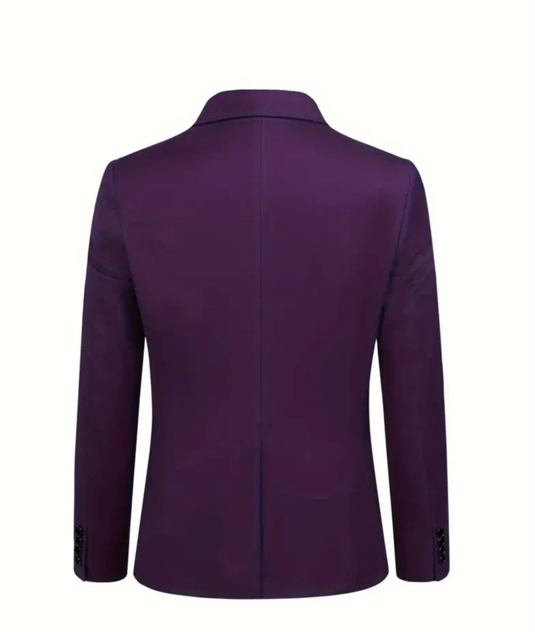 Purple Men's Casual 3PC Suit Set -WR268718 - SimonVon Shop