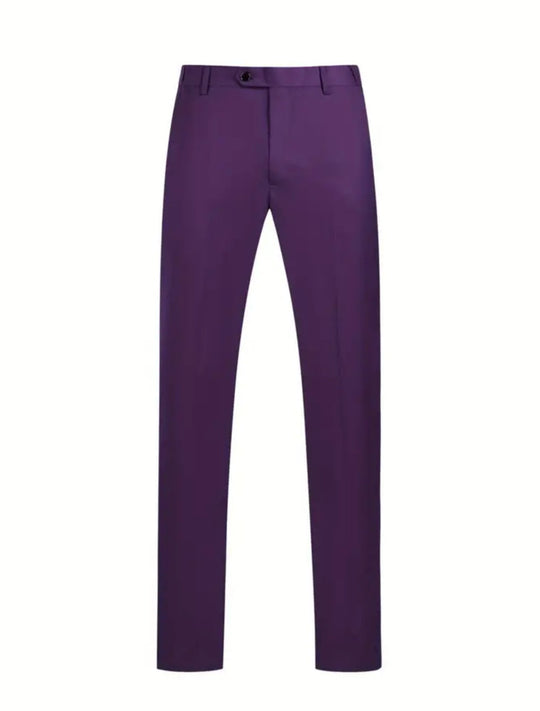 Purple Men's Casual 3PC Suit Set -WR268718 - SimonVon Shop