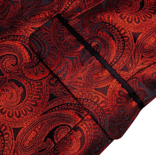 Simon Von Dress Party Red Floral Suit Jacket Slim One Button Stylish Blazer-XX-0022 - SimonVon Shop