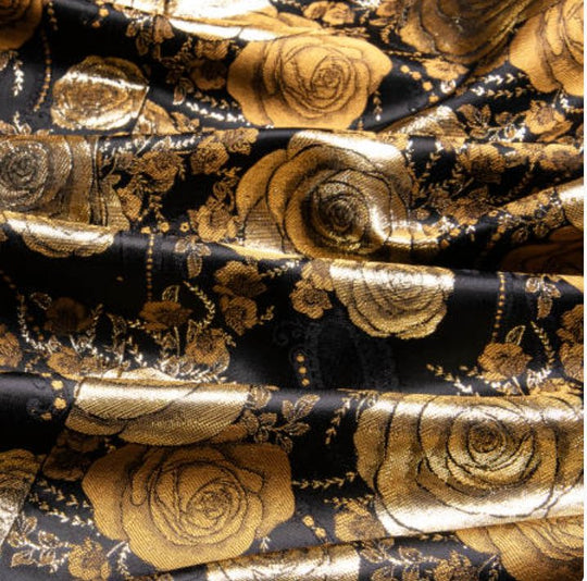 Simon Von Men's Floral Gold White Paisley Jacquard Blazer Elegant Banquet Wedding Jacket-XX-1001 - SimonVon Shop