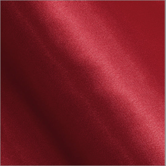 Simon.Von Red Solid Silk Men's Long Sleeve Shirt- CY-0520 - SimonVon Shop