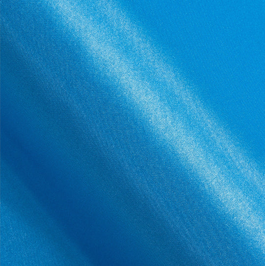 Simon.Von Sky Blue Solid Silk Men's Long Sleeve Shirt- CY=518 - SimonVon Shop