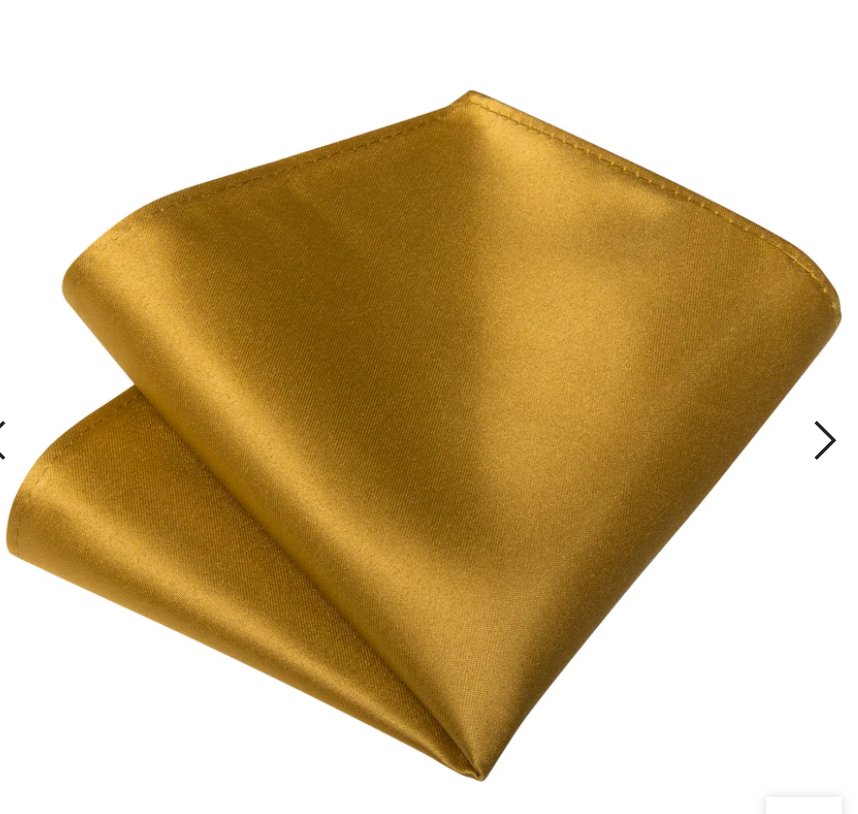 Simon.Von Yellow Novelty Men's Tie Pocket Square Cufflinks Set - N-5719 - SimonVon Shop