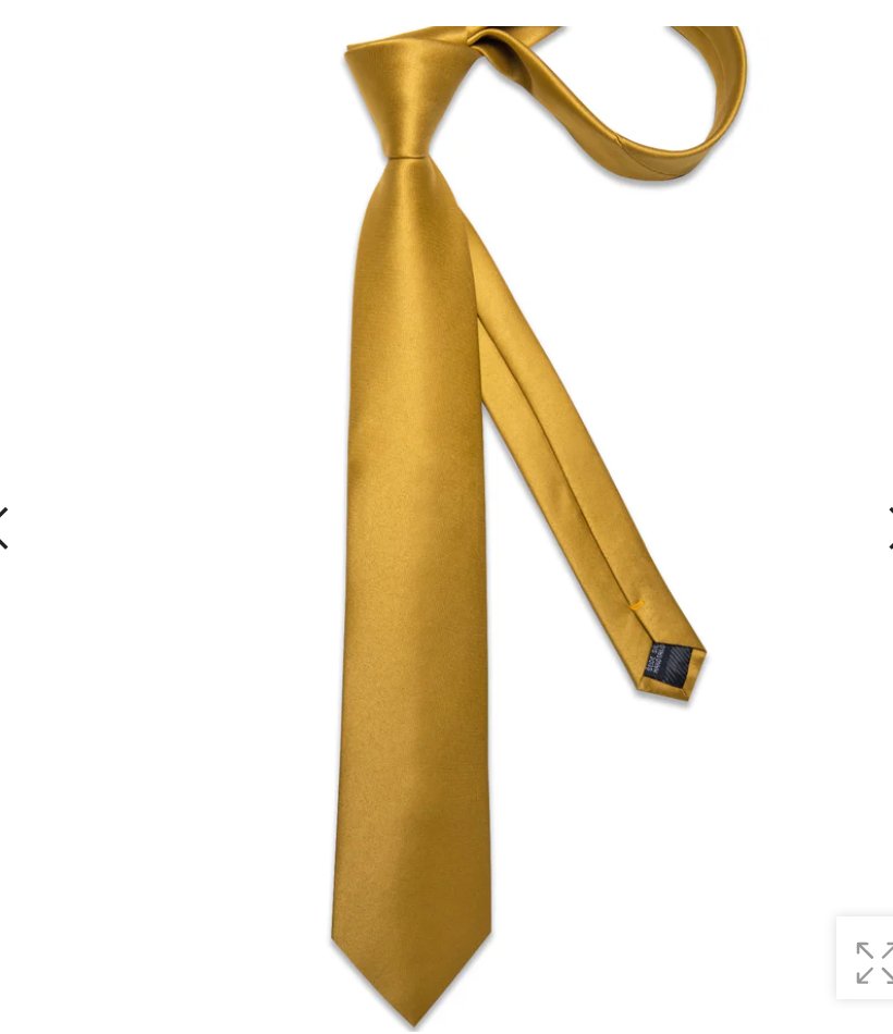 Simon.Von Yellow Novelty Men's Tie Pocket Square Cufflinks Set - N-5719 - SimonVon Shop
