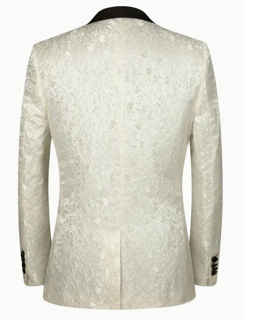 Stylish Jacquard Shawl Lapel Blazer for Men -XT208592 - SimonVon Shop