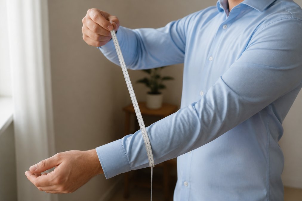 How to Measure Shirt Sleeve Length at Home