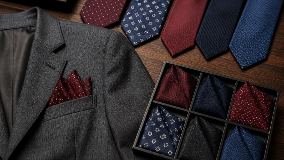 Necktie and Pocket Square Combinations: A How-To Guide