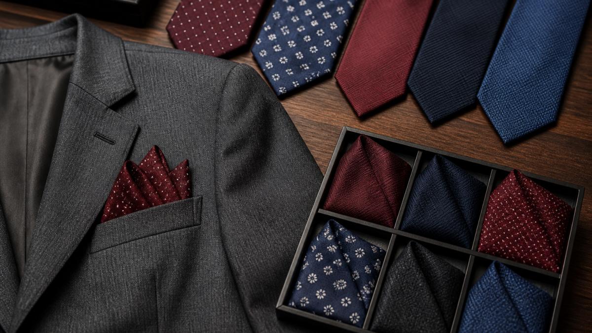 Necktie and Pocket Square Combinations: A How-To Guide