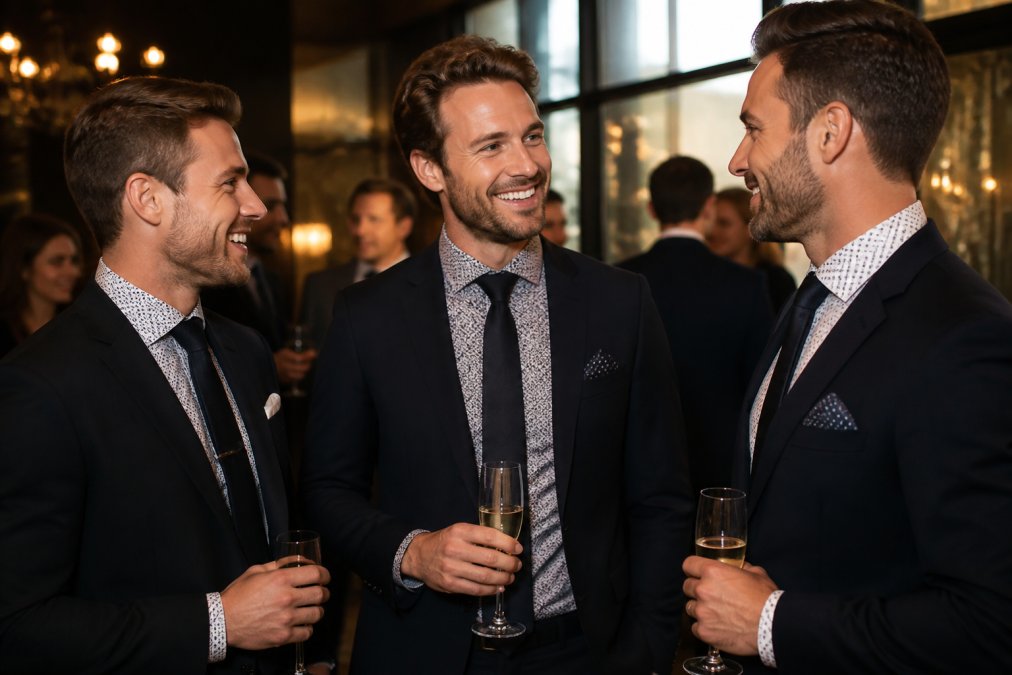 Patterned Dress Shirts for Formal Events