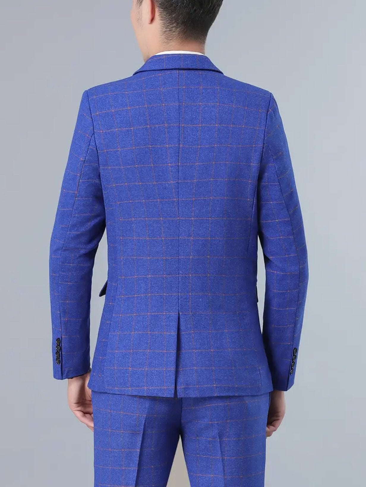 2 - Piece Slimming Formal Suit - Tweed Spring - QR266317 - SimonVon Shop