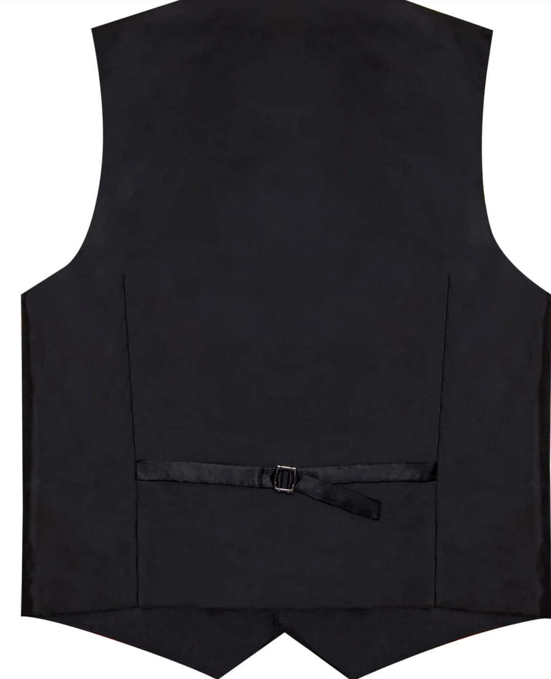 Dark Green Paisley Notched Collar Silk Mens Dress Vest Tie Set- MJ-0741