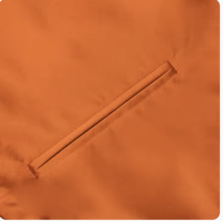 Orange Solid   Waistcoat Silk Style Men's Single Vest - MJ3516