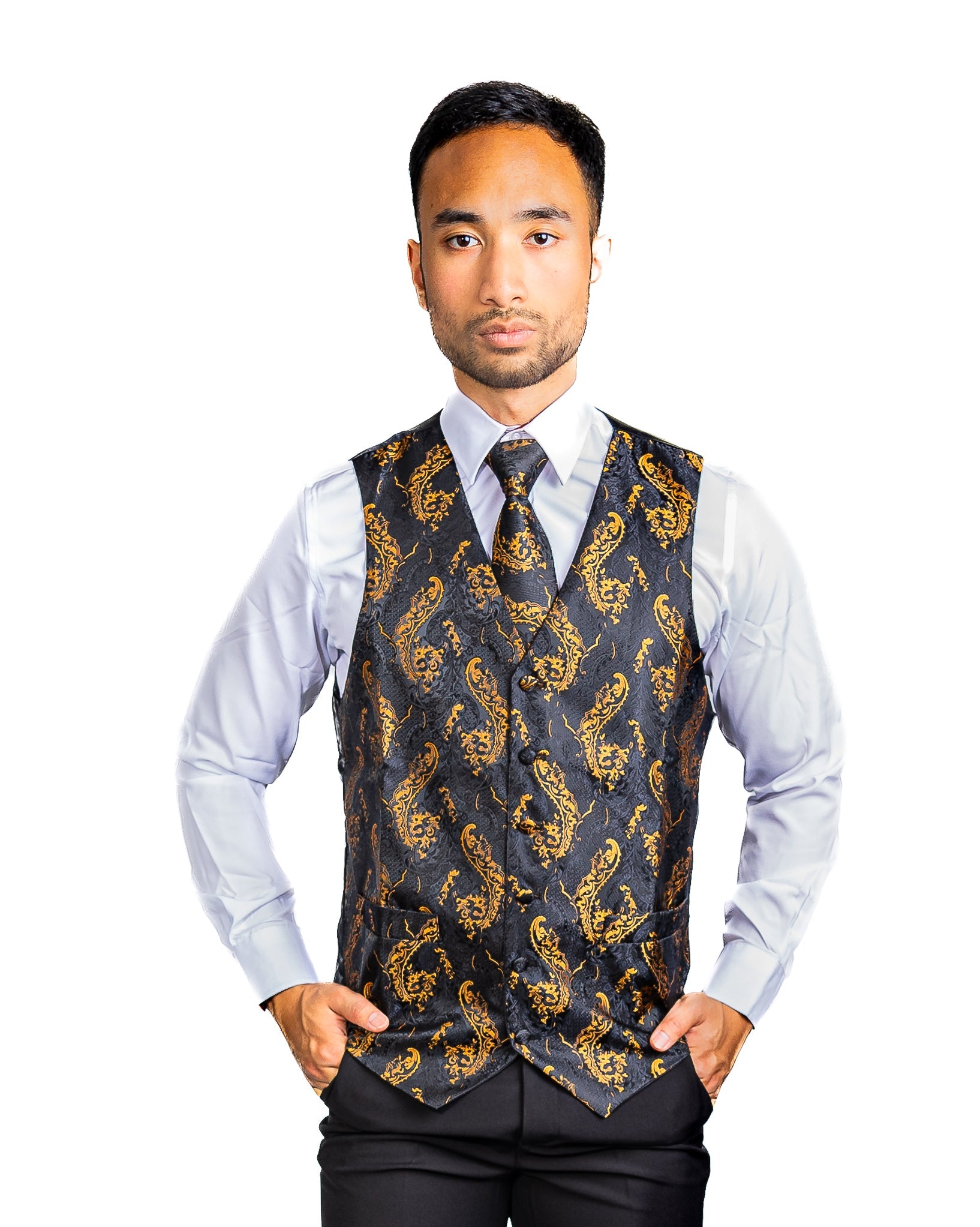 eaphi JACQUARD CURVY VEST 【公式通販】