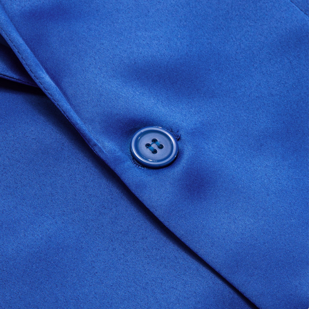 Blue Men's Suit Jacket Slim Fit Coat - XX - 1055 - SimonVon Shop