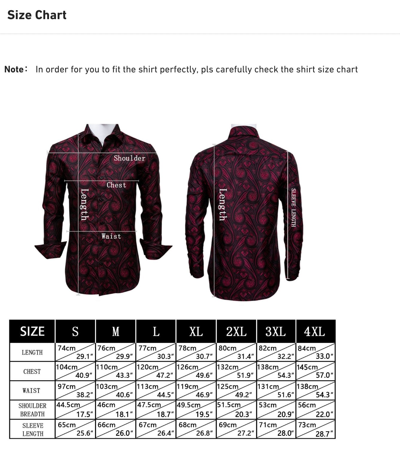 Maroon Black Flower Men's Shirt - CY - 9008 - SimonVon Shop