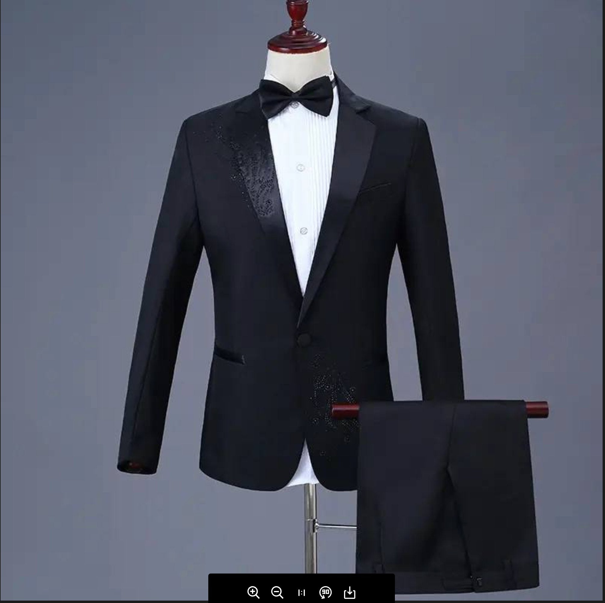 Men's Wedding Prom Party Wear Work Business Suits Costumes Pour Hommes-JM 8578 - SimonVon Shop