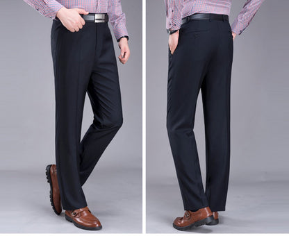 Navy 555 Mens Formal Trousers - SimonVon Shop