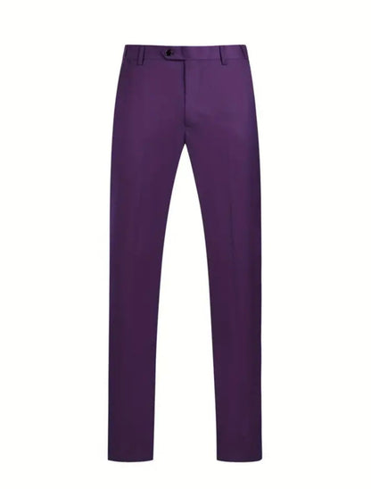 Purple Men's Casual 3PC Suit Set - WR268718 - SimonVon Shop