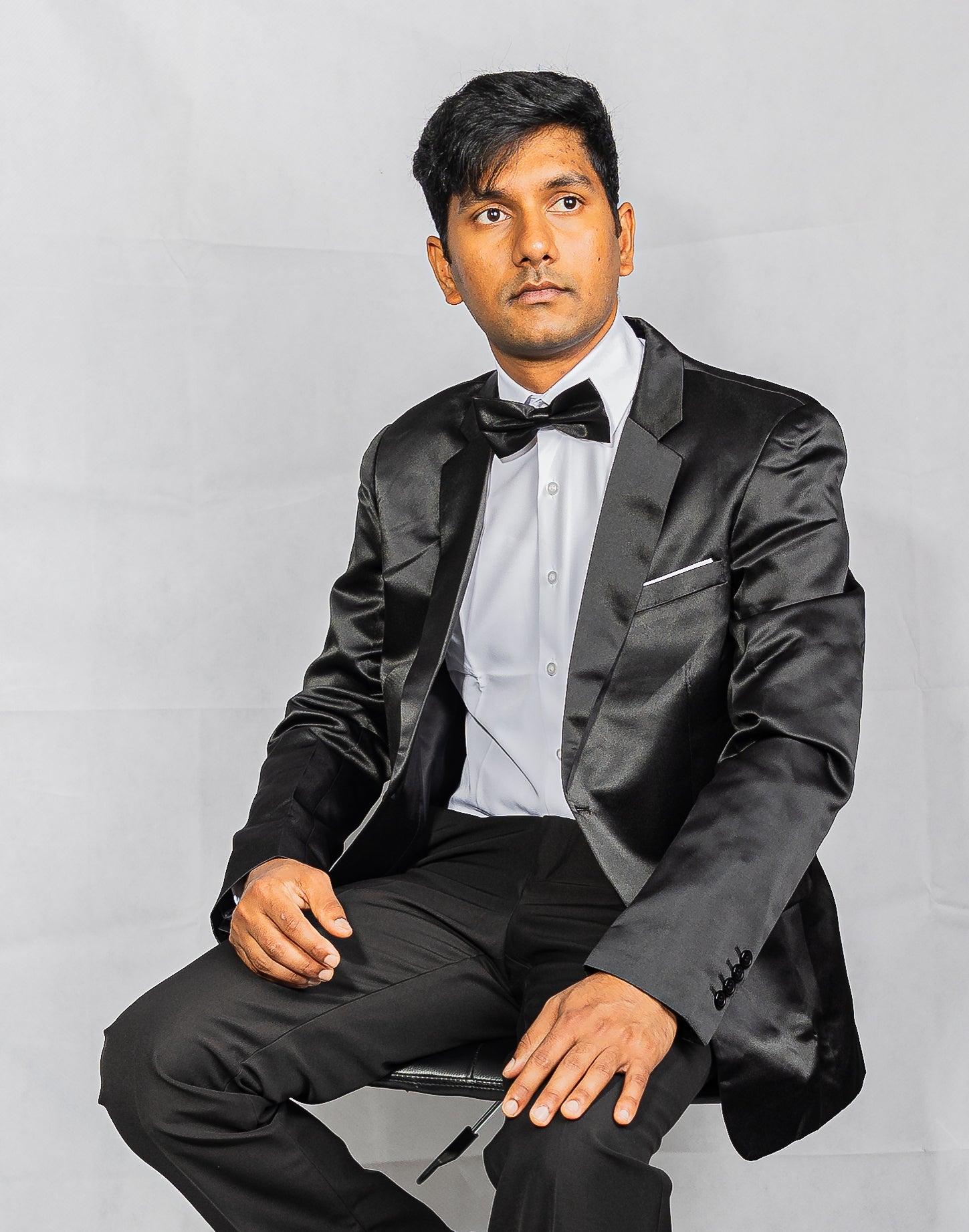 Simon Von Men's Blazer, Black Men's Wedding Business Solid Top Men Suit XX-1058 - SimonVon Shop