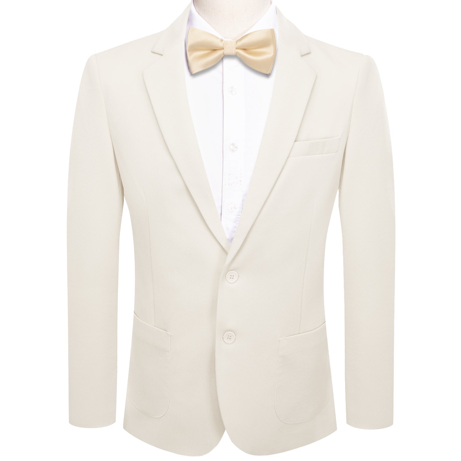 Simon Von White Blazer Suit Jacket -XX-1065 - SimonVon Shop
